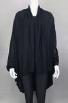 FennySun Women Knitted With Sleeves Shawl