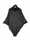 FennySun Women Chic Colak Knit Poncho